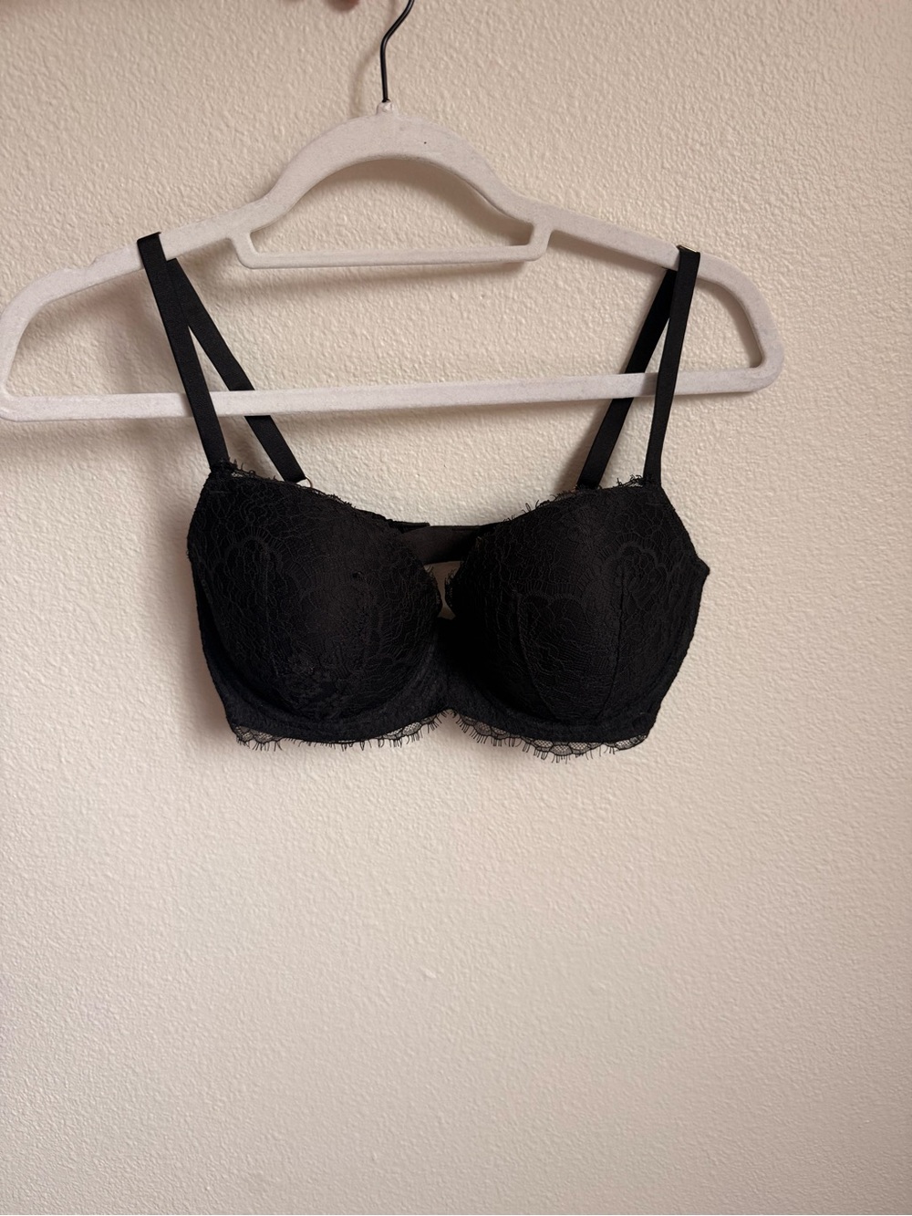 Victoria's Secret Black Lace Underwire Bra